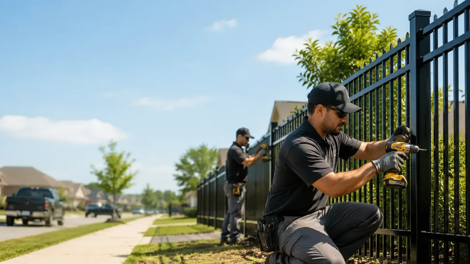 Metal Fence Installation in Milltown, IN